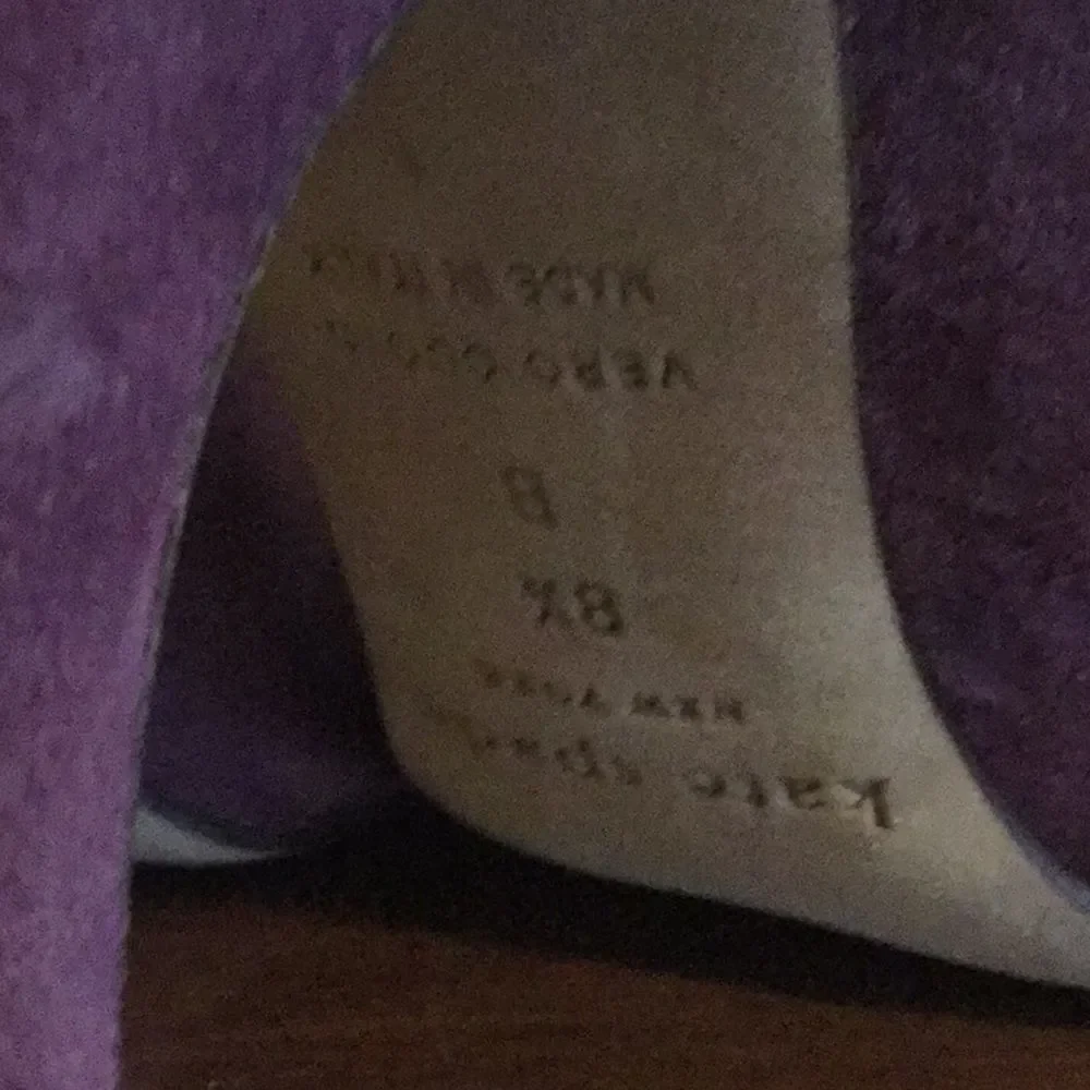 Kate Spade jeweled suede pointed-toe pump … - Picture 10 of 12